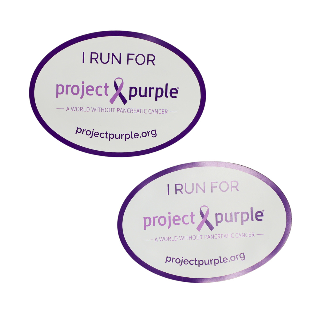I Run For Project Purple Magnet