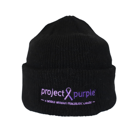 Project Purple x New Balance Cuff Knit Beanie - Black