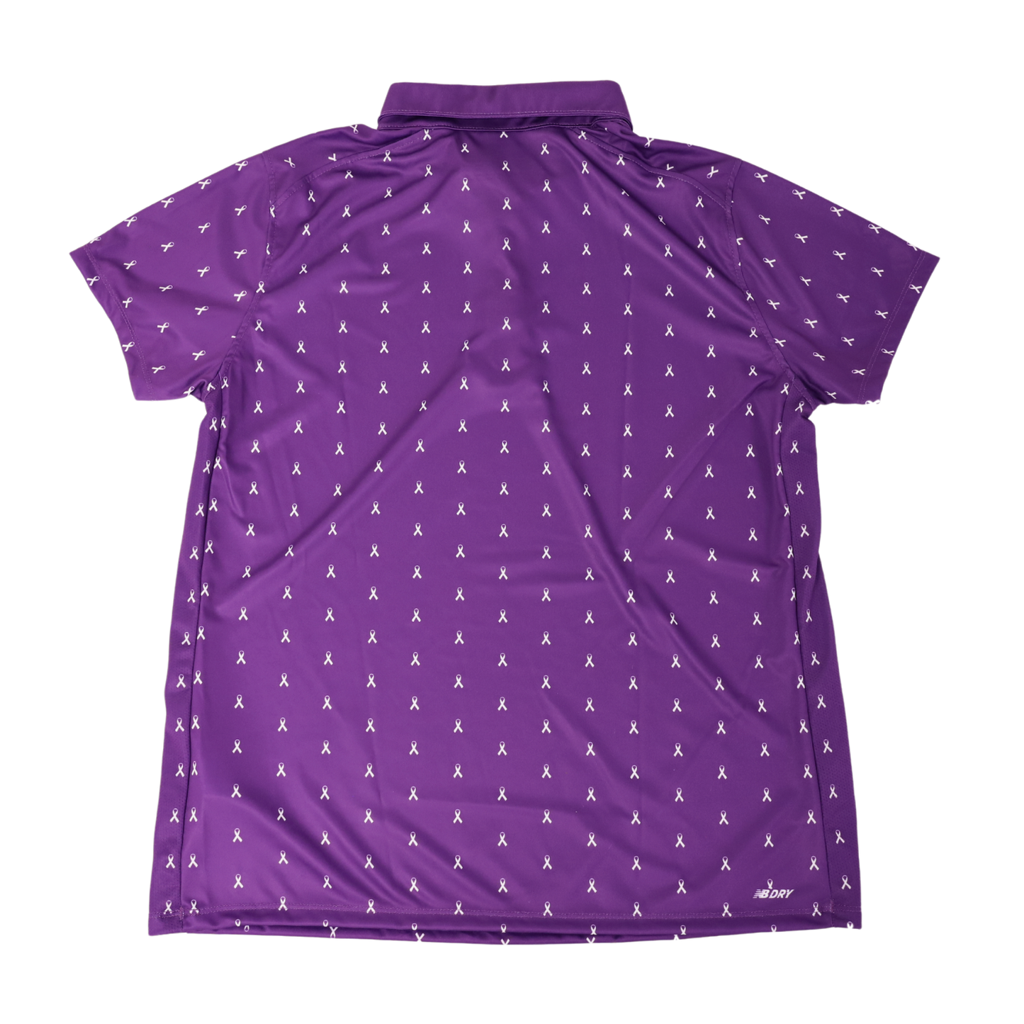 Back Purple Golf Polo with Ribbons womens