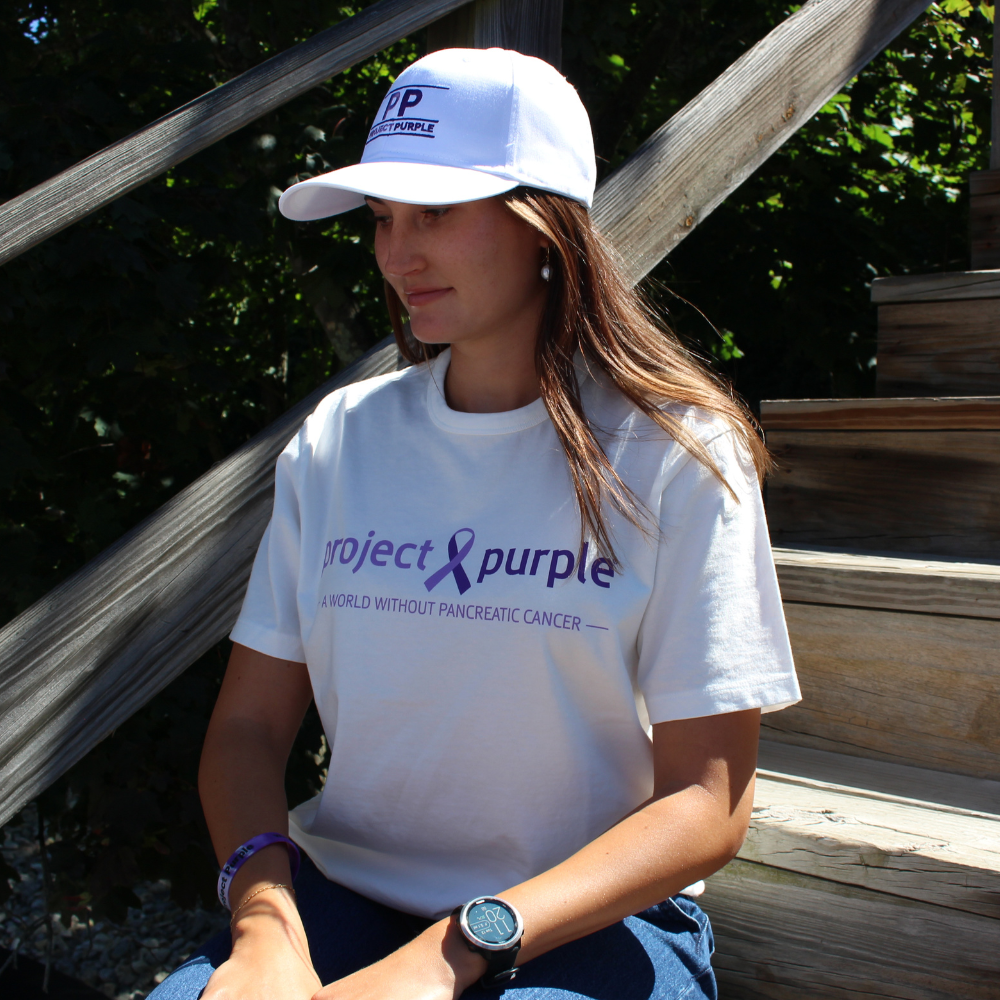 girl on stairs with white shirt