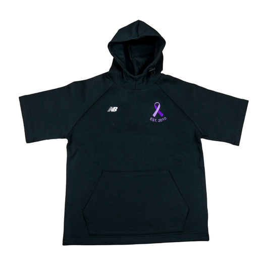 Men's New Balance Short-Sleeve Fleece Hoodie