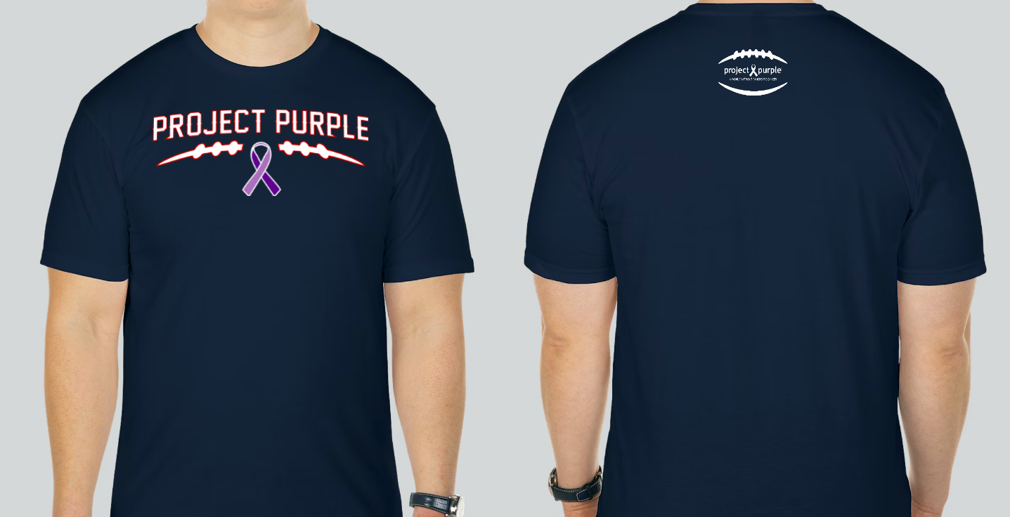 patriots inspired project purple logo