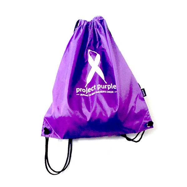 Project Purple cinch bag